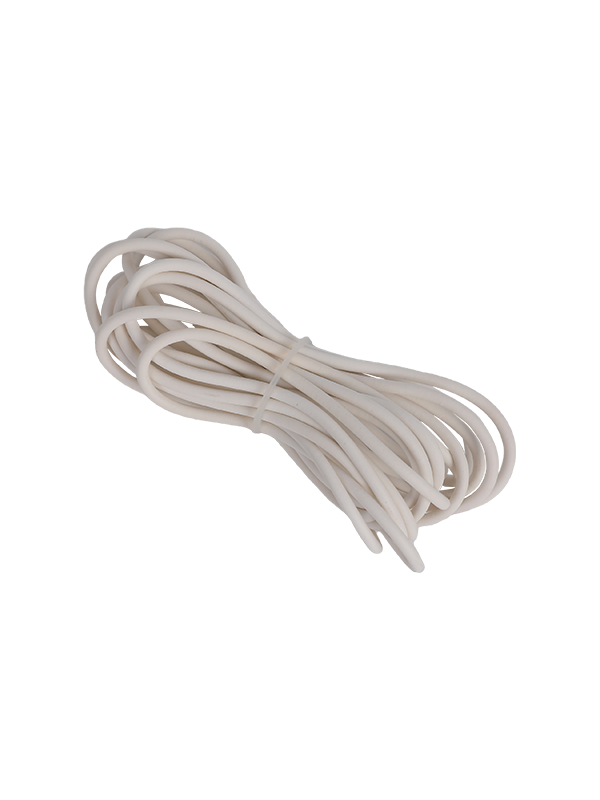 Fita de espuma de silicone macia de vedação branca tira de vedação retardante de chamas