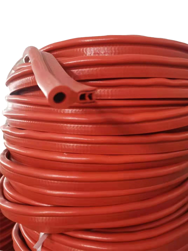 Tira de vedação de borracha de silicone espumada retangular preservação de calor e vedação